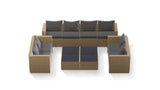 Transformer Patio Conversation Set - Modular 12 Piece to 20