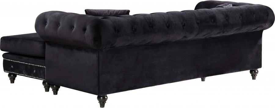 Sabrina Velvet Reversible 2pc. Sectional