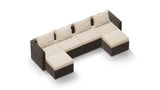 Transformer Patio Conversation Set - Modular 6 Piece to 10