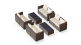 Transformer Patio Conversation Set - Modular 12 Piece to 20