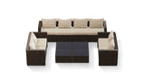 Transformer Patio Conversation Set - Modular 12 Piece to 20