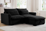 HARMONY 86" Sofa Loveseat with 1 Ottoman