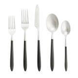 Velo Black Brushed 20pc Flatware Set
