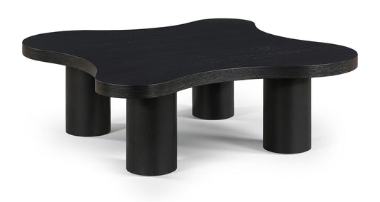 Cove - 48" Oak Veneer And Solid Wood Coffee Table