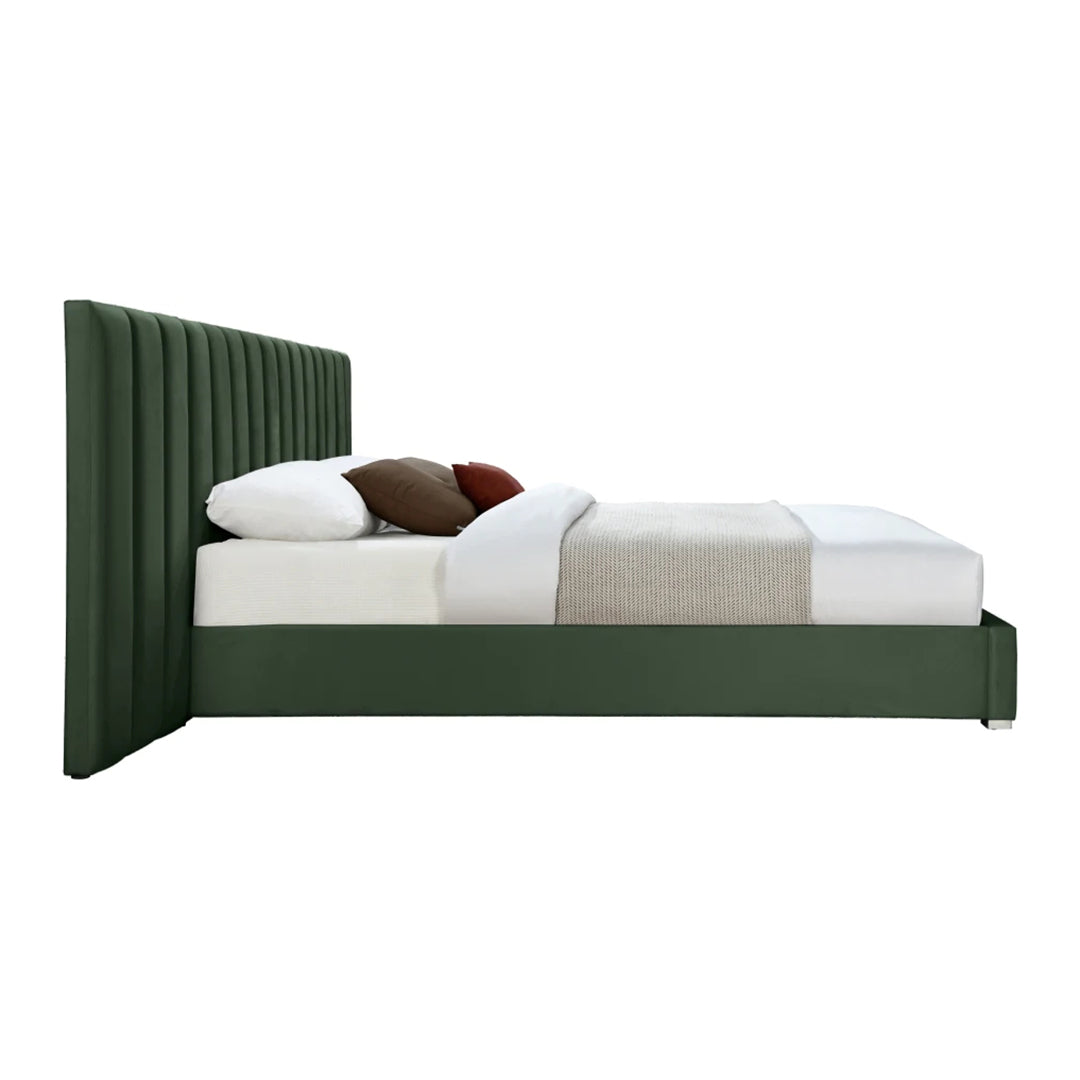 Pablo Velvet King Bed