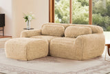 MELLOW 80" Loveseat with 1 Ottoman