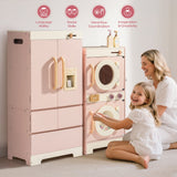 ROBUD Wooden Kids Kitchen PlaySet Series -Pink