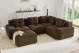 CORDELIA 116" 4-Seater Sectional with 1 Ottoman