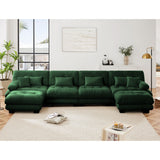 CLOUDIES 173" Sofa 4 Seater with 2 Ottoman