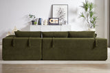NOUVA 108" Chenille Right Chaise Sectional