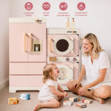 ROBUD Wooden Kids Kitchen PlaySet Series -Pink