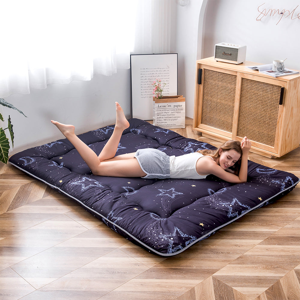 MAXYOYO Japanese Futon Mattress, Moon and Star