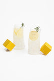 Set of 2 Curvy Cocktail Glasses 8oz