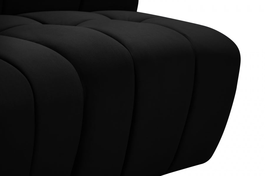 Limitless Modular Velvet Loveseat