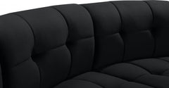 Limitless Modular Velvet Loveseat