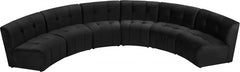 Limitless Modular Velvet 6pc. Sectional