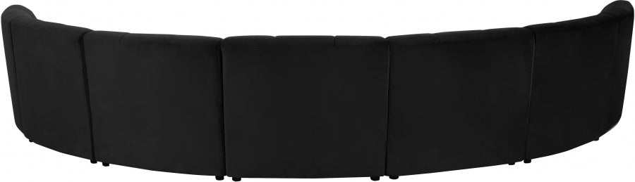 Limitless Modular Velvet 7pc. Sectional