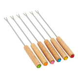 ZWILLING 8-in Fondue Pot Set with 6 Forks, For Chocolate, Caramel, Cheese, Sauces and More