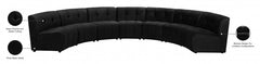 Limitless Modular Velvet 7pc. Sectional