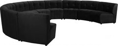 Limitless Modular Velvet 10pc. Sectional