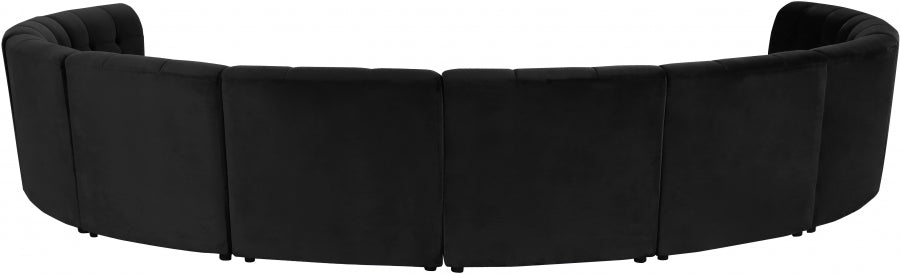 Limitless Modular Velvet 10pc. Sectional