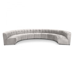 Limitless Modular Velvet 9pc. Sectional