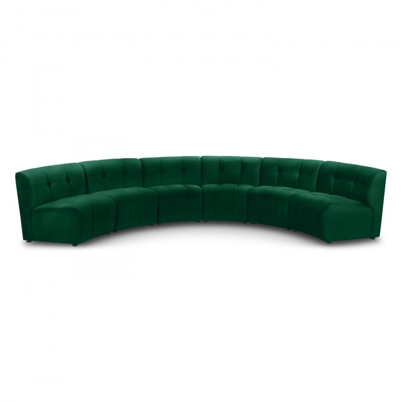 Limitless Modular Velvet 6pc. Sectional