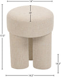 Larson Fabric Upholstered Stool