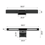 LTV-3000 Pro Plus AWOL Vision Station 100''-120'' AWOL Vision Acoustic ALR Floor Rising Screen Bundle