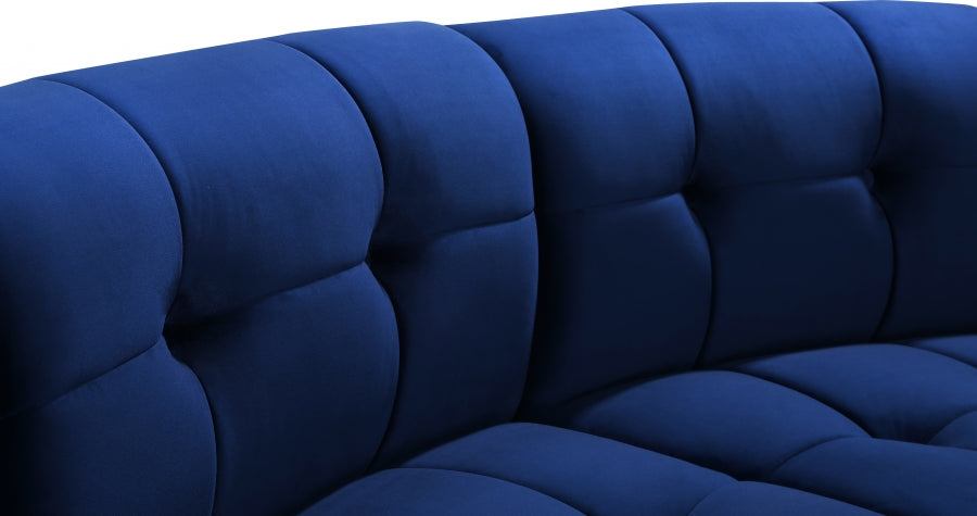 Limitless Modular Velvet Loveseat