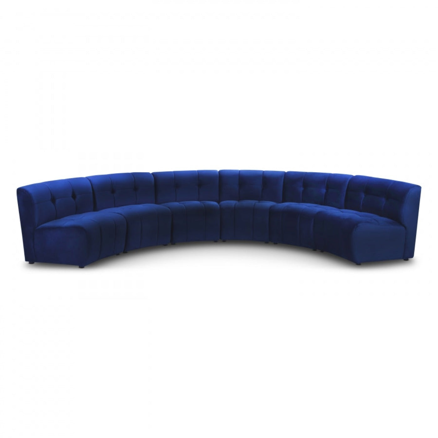 Limitless Modular Velvet 6pc. Sectional