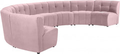 Limitless Modular Velvet 8pc. Sectional