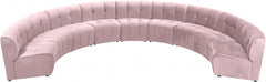 Limitless Modular Velvet 9pc. Sectional