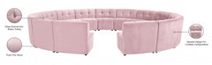 Limitless Modular Velvet 15pc. Sectional