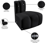 Arc Vegan Leather Modular Corner Chair - Elevate Your Space with Modern Luxury and Timeless Design