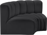 Arc Vegan Leather Modular Sofa - Elevate Your Space with Modern Luxury and Timeless Sophistication