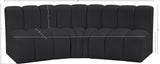 Arc Vegan Leather Modular Sofa - Elevate Your Space with Contemporary Luxury and Versatile Design