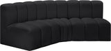 Arc Vegan Leather Modular Sofa - Elevate Your Space with Contemporary Luxury and Versatile Design