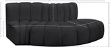 Arc Vegan Leather Modular Sofa - Elevate Your Space with Luxurious Comfort and Stylish Versatility