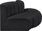 Arc Vegan Leather Modular Sofa - Elevate Your Space with Luxurious Comfort and Stylish Versatility