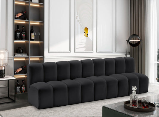 Arc Vegan Leather Modular Sofa - Elevate Your Space with Timeless Sophistication and Style
