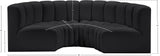 Arc Vegan Leather Modular Sofa - Elevate Your Space with Luxurious Design and Versatile Style Options