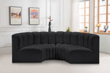 Arc Vegan Leather Modular Sofa - Elevate Your Space with Luxurious Design and Versatile Style Options