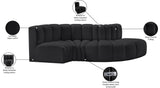 Arc Vegan Leather Modular Sofa – Elevate Your Space with Timeless Luxury and Versatile Design