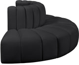 Arc Vegan Leather Modular Sofa - Elevate Your Space with Timeless Sophistication and Versatile Design