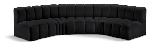 Arc Vegan Leather Modular Sofa: Elevate Your Space with Luxurious Comfort and Modern Versatility