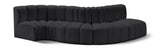 Arc Vegan Leather Modular Sofa – Elevate Your Space with Modern Luxury and Versatile Design Options