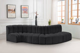 Arc Vegan Leather Modular Sofa – Elevate Your Space with Modern Luxury and Versatile Design Options
