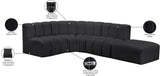 Arc Vegan Leather Modular Sofa: Elevate Your Space with Timeless Sophistication and Versatile Design