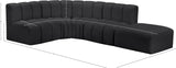 Arc Vegan Leather Modular Sofa: Elevate Your Space with Timeless Sophistication and Versatile Design